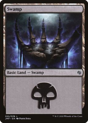 Swamp (055) card from Jumpstart