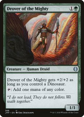 Drover of the Mighty card from Jumpstart