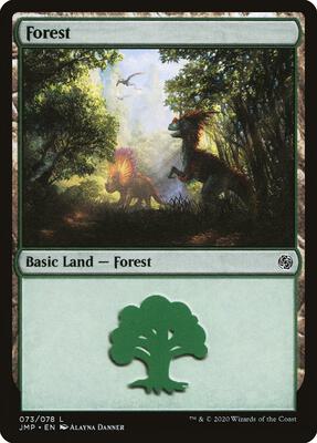 Forest (073) card from Jumpstart