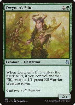 Dwynen's Elite card from Jumpstart