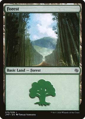 Forest (075) card from Jumpstart
