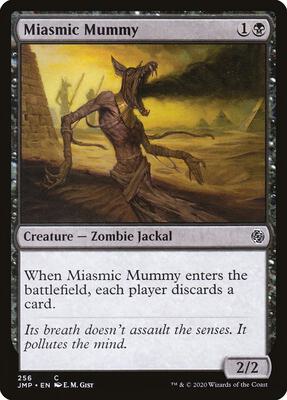 Miasmic Mummy card from Jumpstart