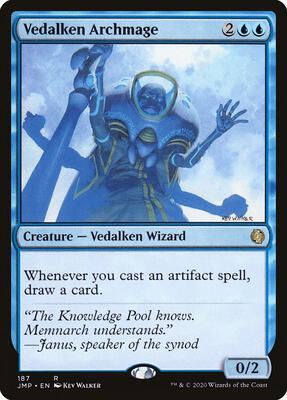 Vedalken Archmage card from Jumpstart