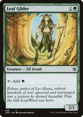 Leaf Gilder card from Jumpstart