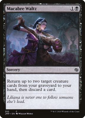 Macabre Waltz card from Jumpstart