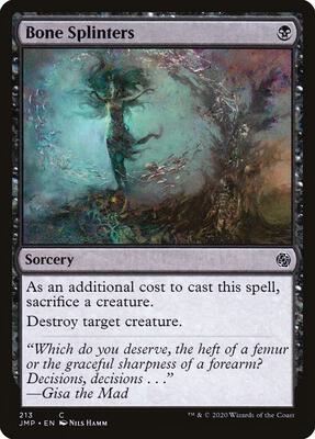 Bone Splinters card from Jumpstart