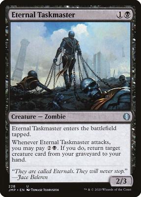 Eternal Taskmaster card from Jumpstart