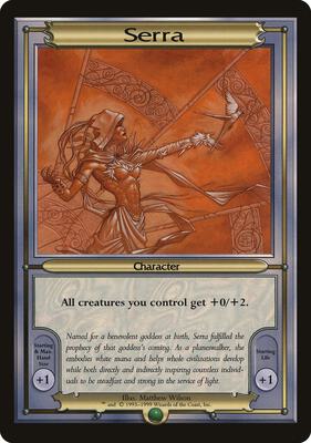 Serra (Oversize) card from Vanguard