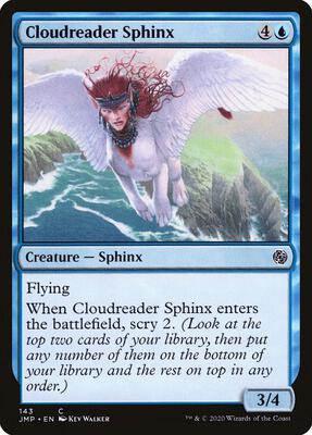 Cloudreader Sphinx card from Jumpstart