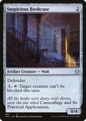 Suspicious Bookcase card from Jumpstart