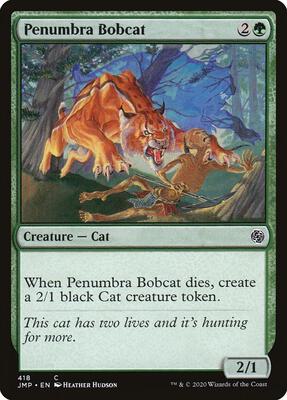 Penumbra Bobcat card from Jumpstart