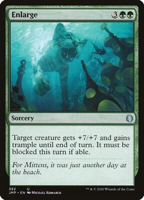Enlarge card from Jumpstart