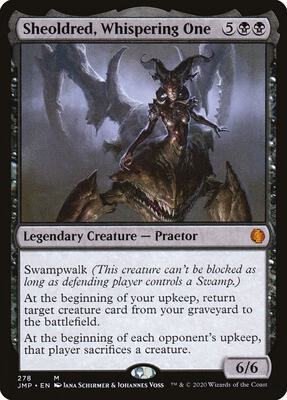 Sheoldred, Whispering One card from Jumpstart