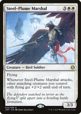 Steel-Plume Marshal card from Jumpstart