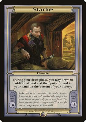 Starke (Oversize) card from Vanguard