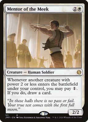 Mentor of the Meek card from Jumpstart
