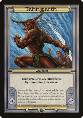 Tahngarth (Oversize) card from Vanguard