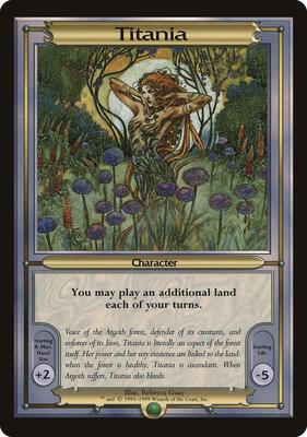 Titania (Oversize) card from Vanguard