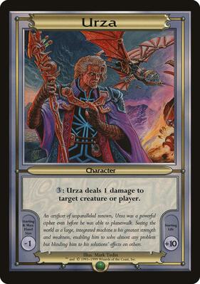 Urza (Oversize) card from Vanguard