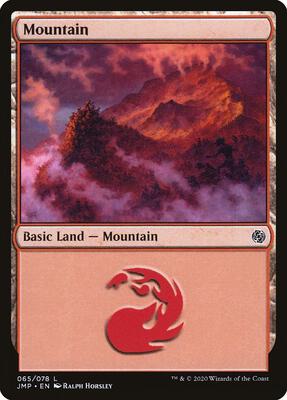Mountain (065) card from Jumpstart