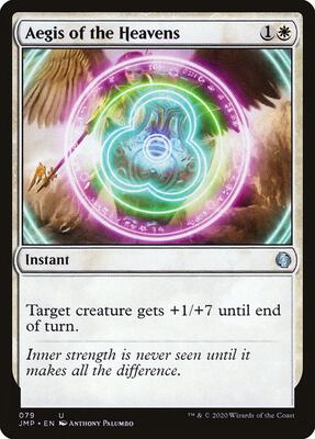 Aegis of the Heavens card from Jumpstart