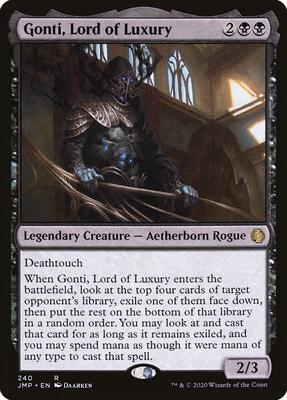 Gonti, Lord of Luxury card from Jumpstart