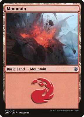 Mountain (067) card from Jumpstart
