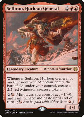 Sethron, Hurloon General card from Jumpstart
