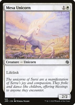 Mesa Unicorn card from Jumpstart