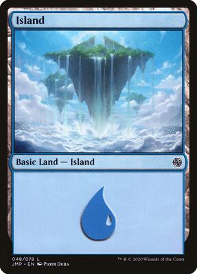Island (048) card from Jumpstart
