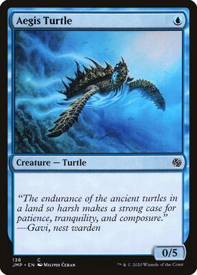 Aegis Turtle card from Jumpstart