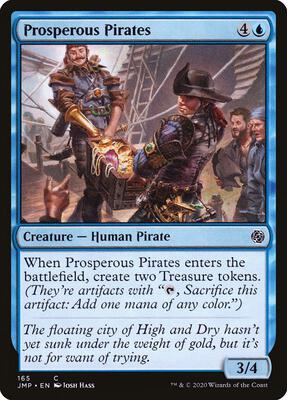 Prosperous Pirates card from Jumpstart