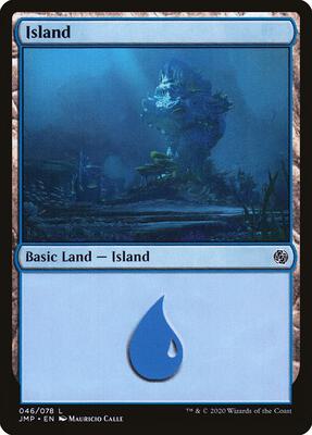 Island (046) card from Jumpstart