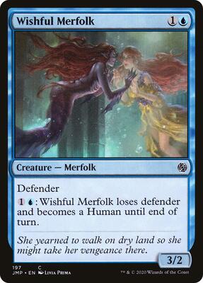 Wishful Merfolk card from Jumpstart