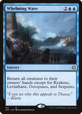 Whelming Wave card from Jumpstart