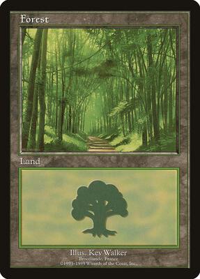 Forest - Broceliande card from European Lands