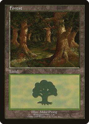 Forest - Nottingham card from European Lands