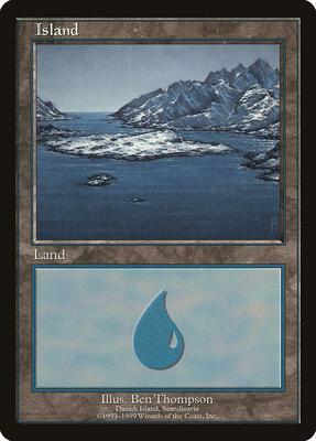 Island - Danish Island card from European Lands