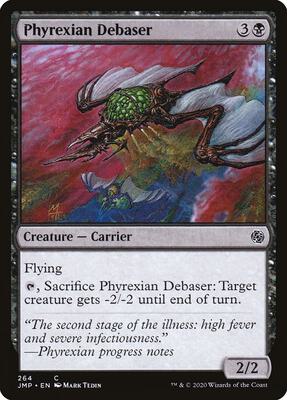 Phyrexian Debaser card from Jumpstart