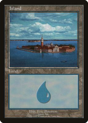 Island - Venezia card from European Lands