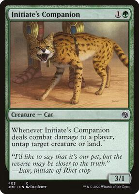 Initiate's Companion card from Jumpstart