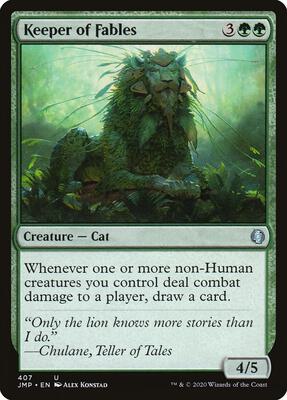 Keeper of Fables card from Jumpstart