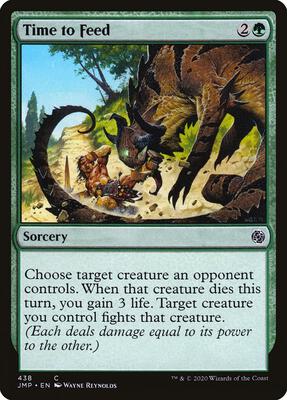 Time to Feed card from Jumpstart