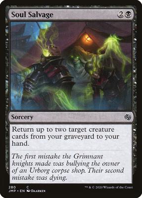 Soul Salvage card from Jumpstart