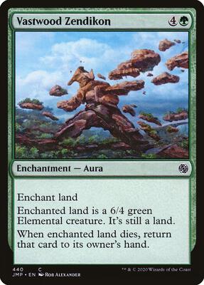 Vastwood Zendikon card from Jumpstart