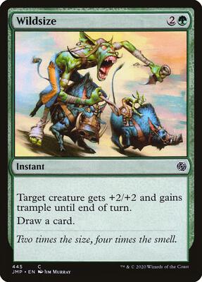 Wildsize card from Jumpstart