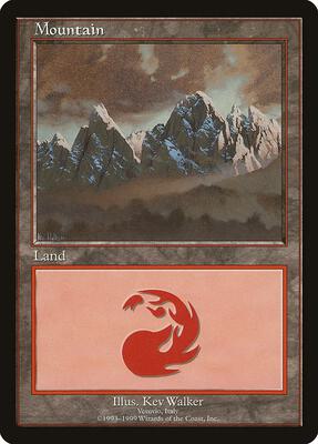 Mountain - Vesuvio card from European Lands