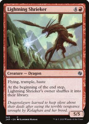 Lightning Shrieker card from Jumpstart