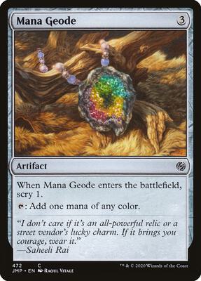 Mana Geode card from Jumpstart
