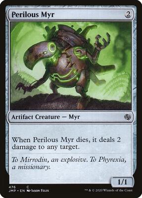 Perilous Myr card from Jumpstart